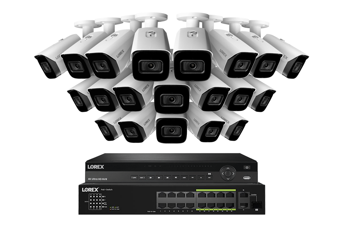 Lorex 4K 32-Ch NVR System, Nocturnal 3 bullet cameras – view 8