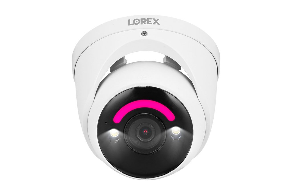 Lorex H30 4K+ Ultra HD 12MP Smart Security Lighting Deterrence Dome AI PoE IP Wired Camera