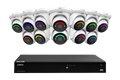 Lorex 4K 16-Ch NVR System, H12 dome cameras