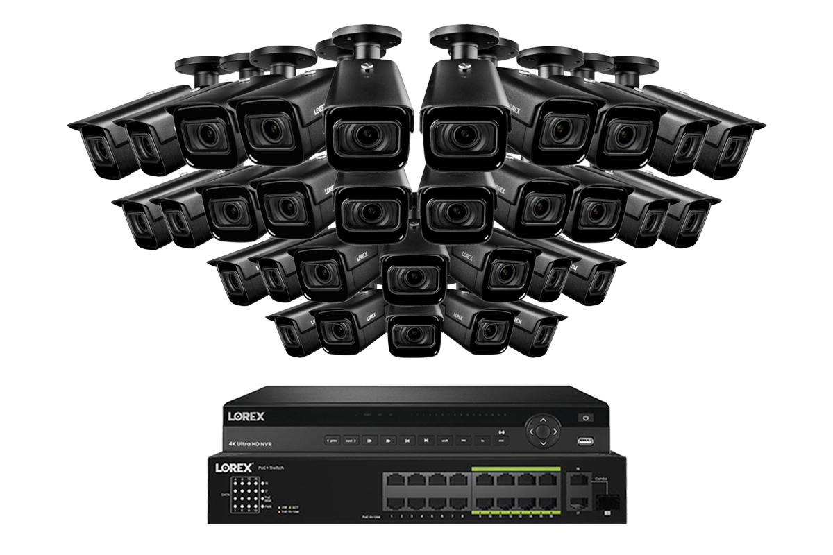 Lorex 4K 32-Ch NVR System, Nocturnal 3 bullet cameras – view 7