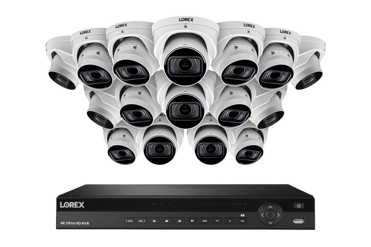 Lorex 4K 16-Ch NVR System, Nocturnal 3 dome cameras – view 11