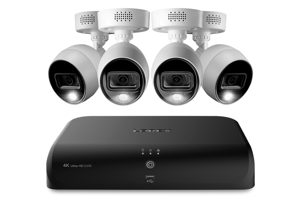 Lorex 4K 8-Ch DVR System, Active Deterrence cameras – view 3
