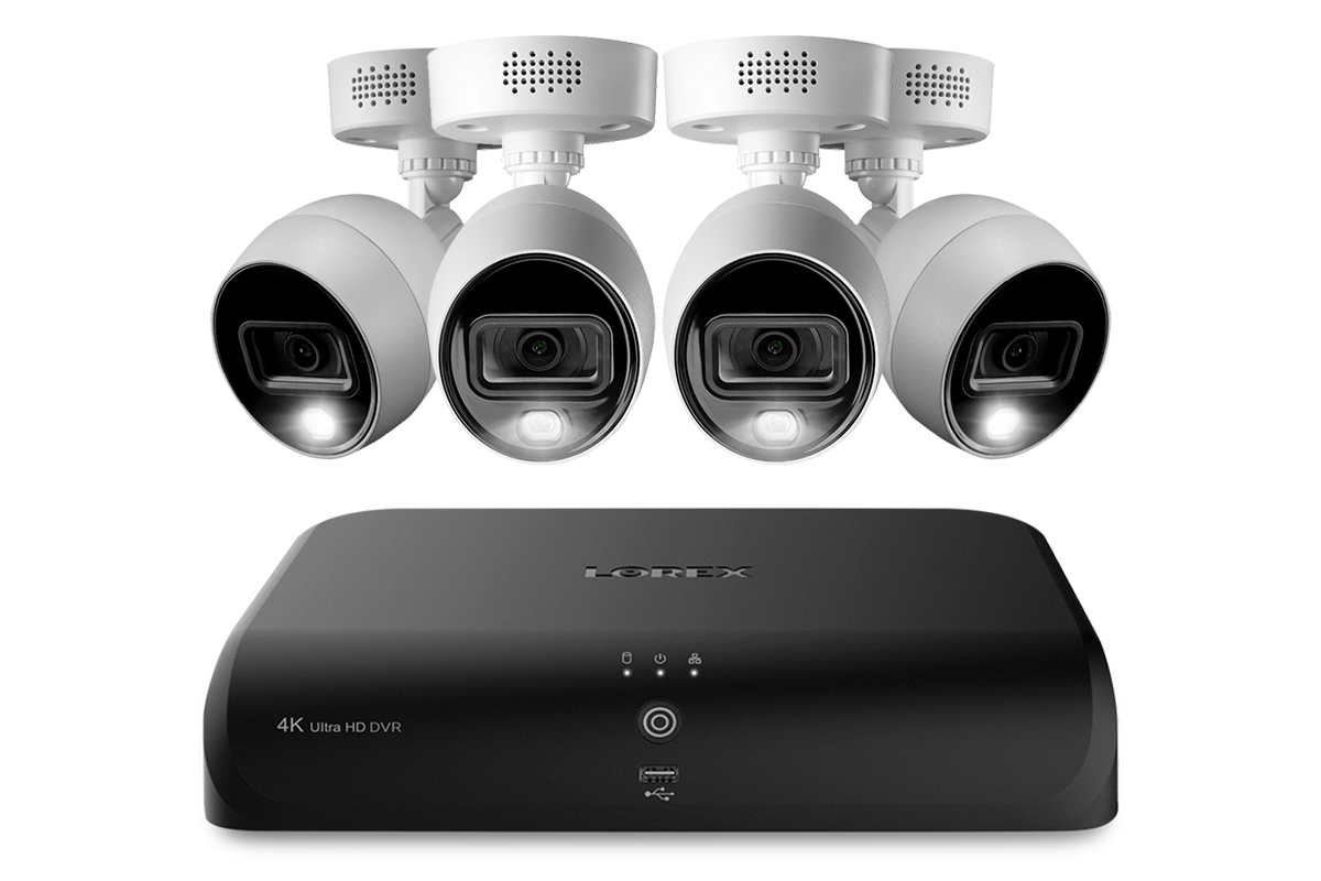 Lorex 4K 8-Ch DVR System, Active Deterrence cameras – view 3