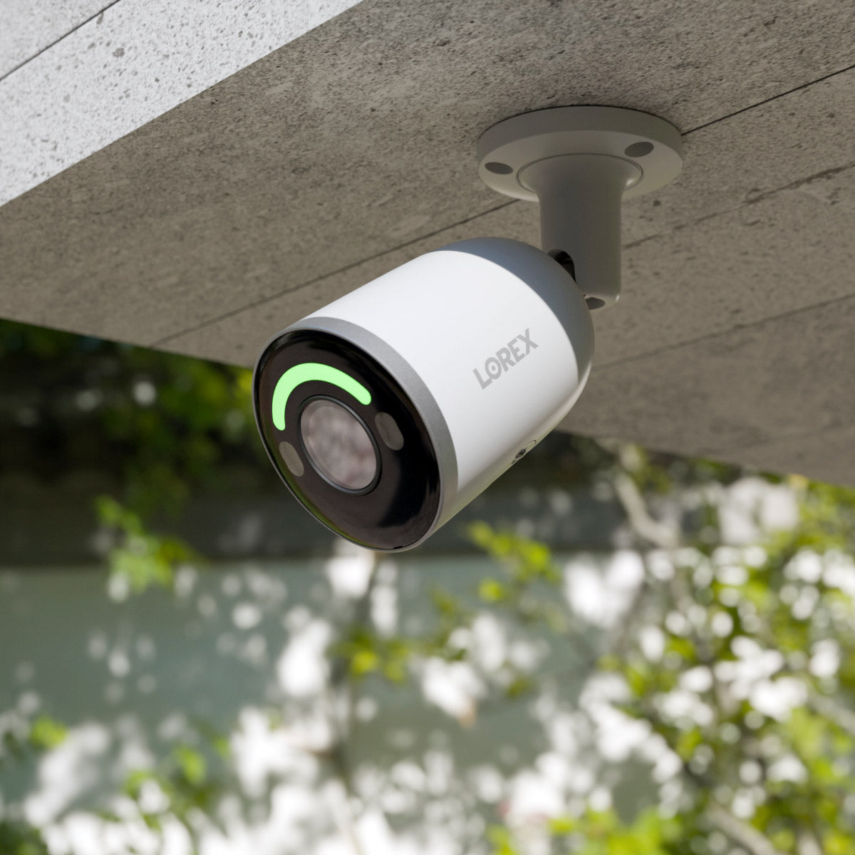 Lorex H12 4K IP Wired Bullet Security Camera with Smart Security Lighting and Smart Motion Detection