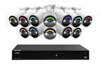 Lorex 4K 16-Ch NVR System, H12 bullet cameras