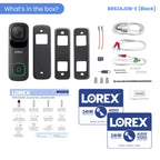 Lorex 4K Wi-Fi Video Doorbell (Wired, 32GB) – view 8