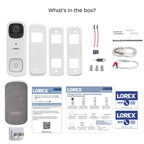 Lorex 2K Battery Video Doorbell with Wi-Fi Chimebox – view 7