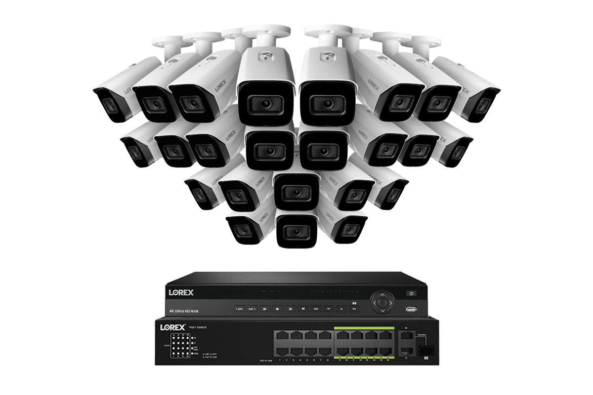 Lorex 4K 32-Ch NVR System, Nocturnal 3 bullet cameras – view 7