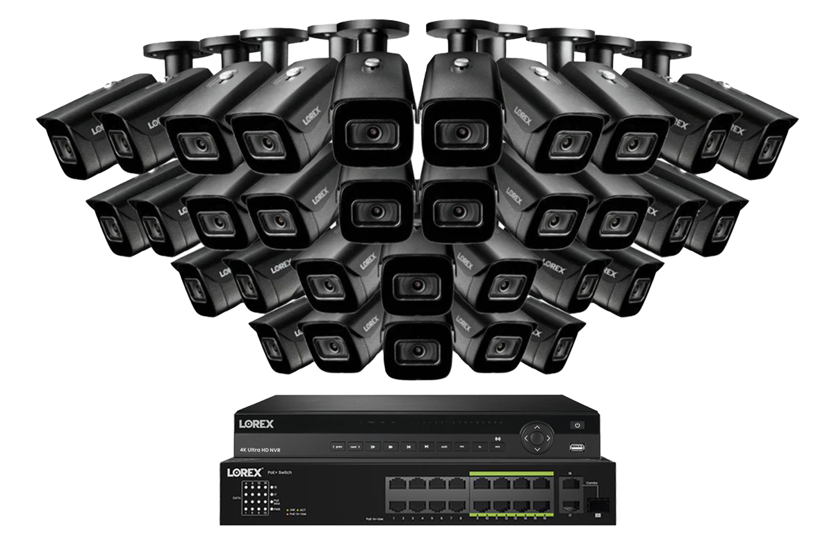 Lorex 4K 32-Ch NVR System, Nocturnal 3 bullet cameras – view 9