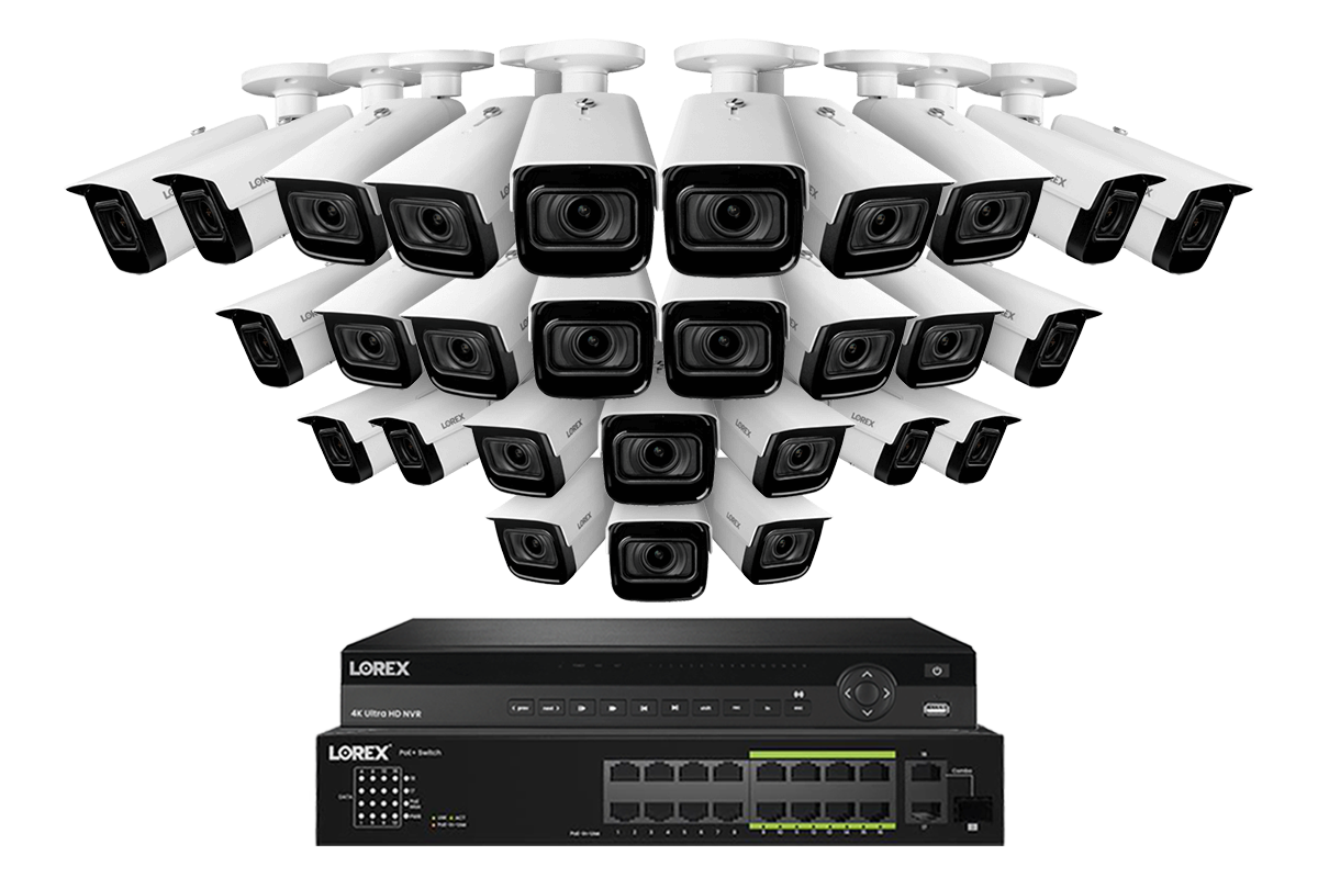 Lorex 4K 32-Ch NVR System, Nocturnal 3 bullet cameras – view 10