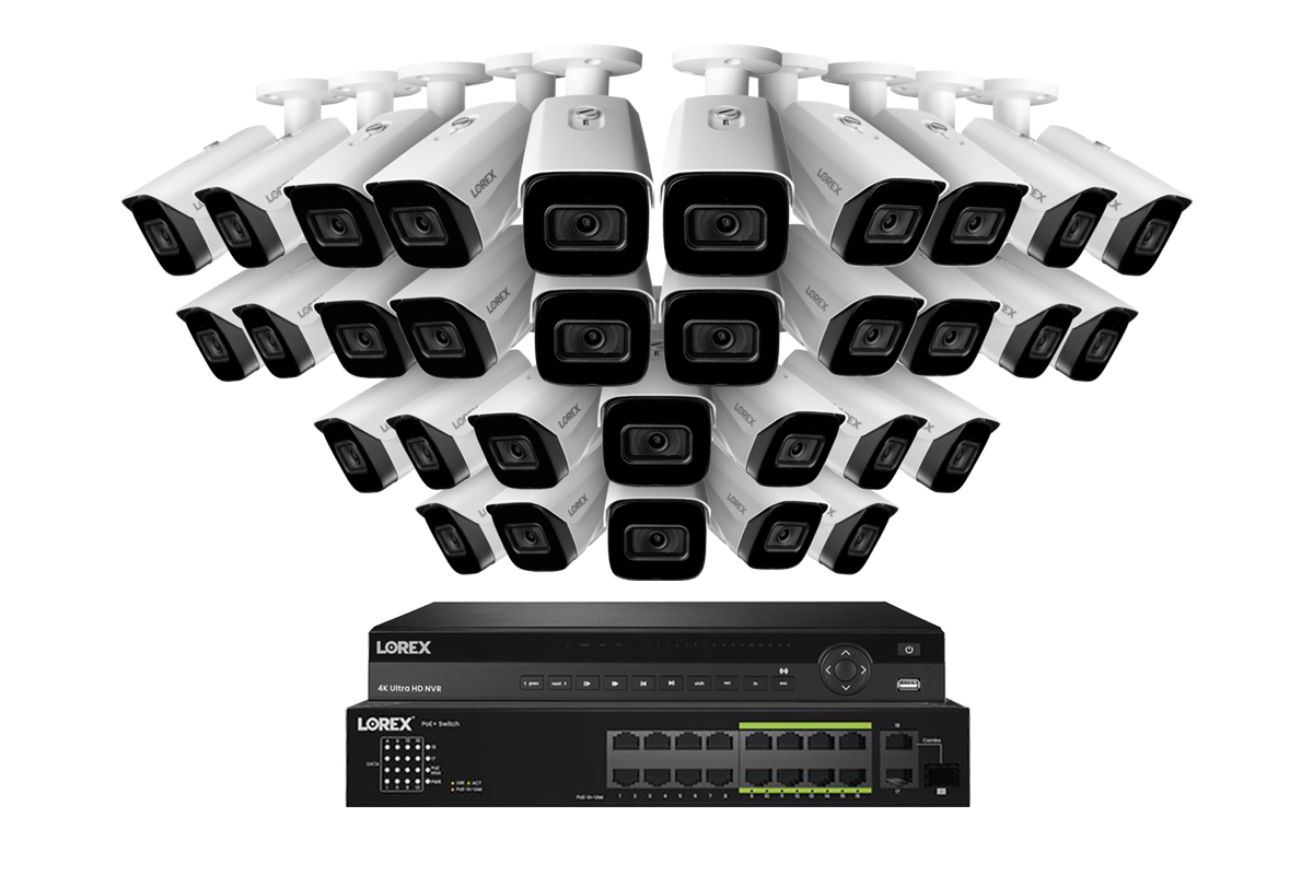 Lorex 4K 32-Ch NVR System, Nocturnal 3 bullet cameras – view 5