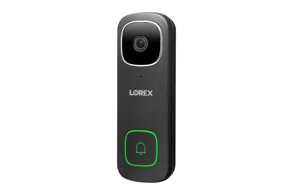 Lorex 2K Wi-Fi Video Doorbell (Wired, 32GB)