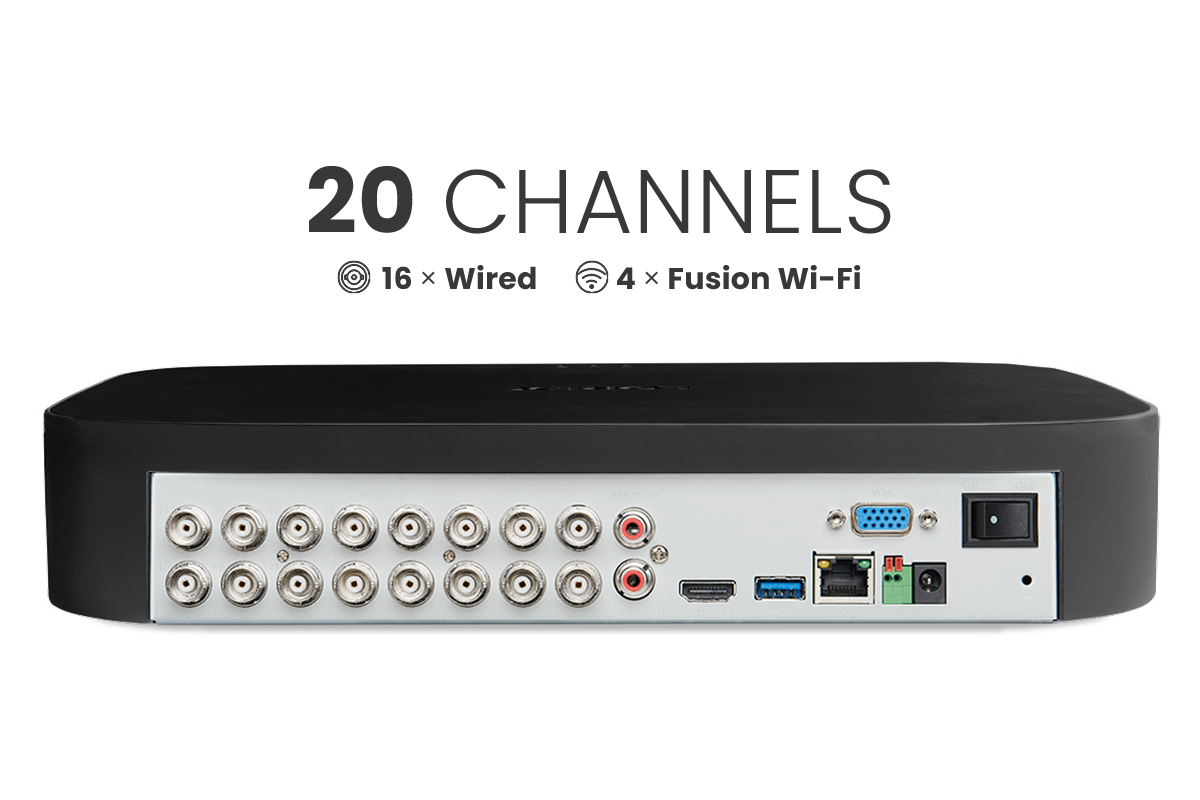 Lorex 4K 20-Ch DVR System, Active Deterrence cameras – view 7