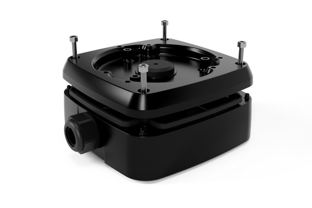 Lorex Outdoor Square Metal Junction Box with Cable Gland – view 3