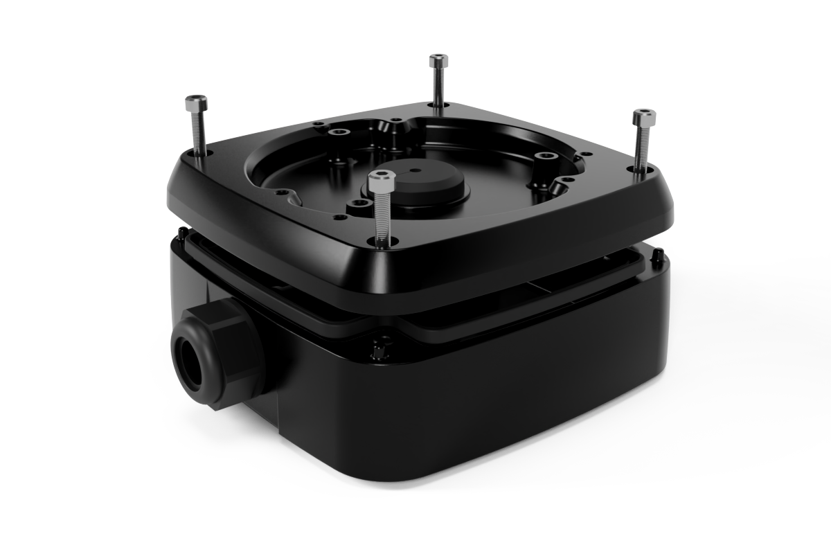 Lorex Outdoor Square Metal Junction Box with Cable Gland – view 3