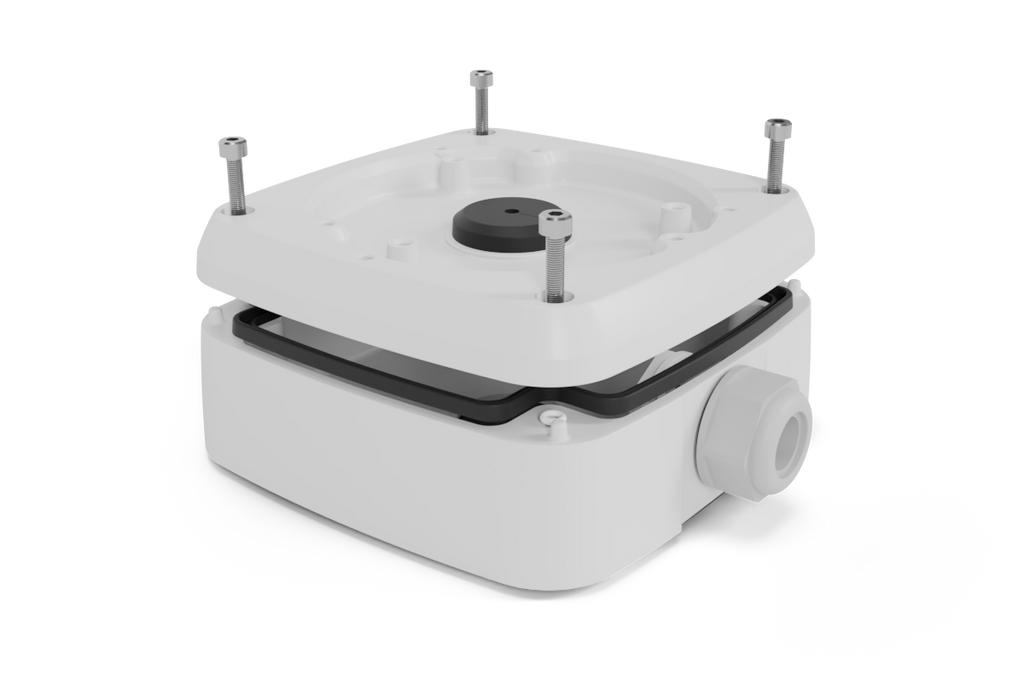 Lorex Outdoor Square Metal Junction Box with Cable Gland – view 4