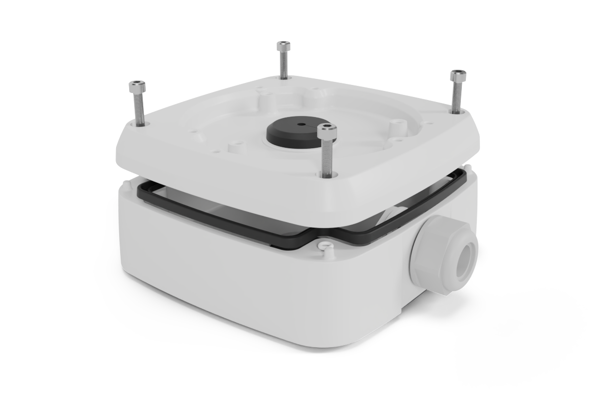 Lorex Outdoor Square Metal Junction Box with Cable Gland – view 4