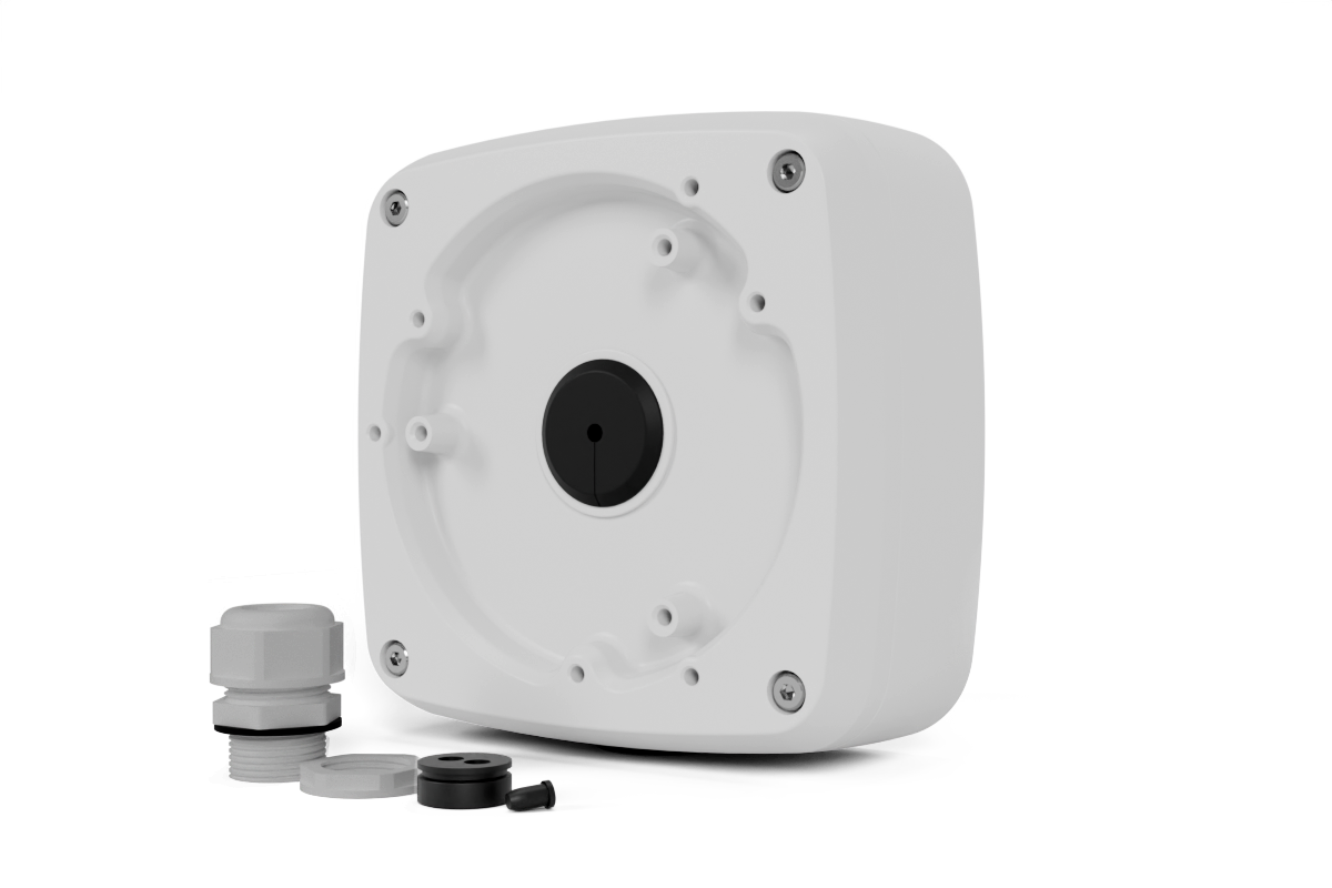 Lorex Outdoor Square Metal Junction Box with Cable Gland – view 2