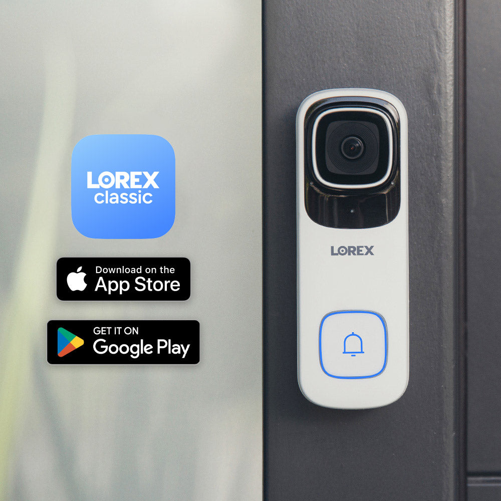 Lorex 4K Wired Video Doorbell (32GB)