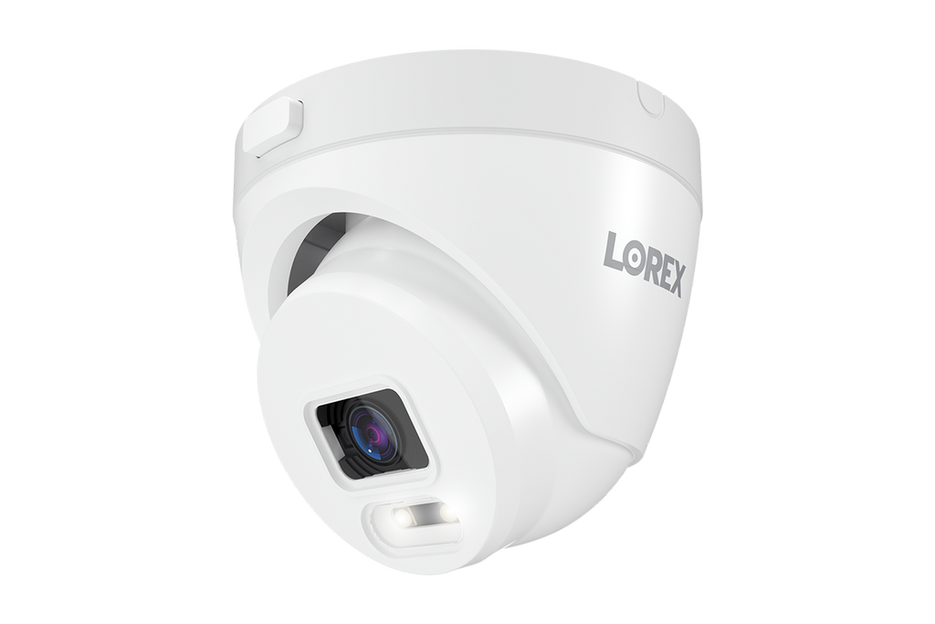 Lorex Connect T5 4K analog turret security camera in white