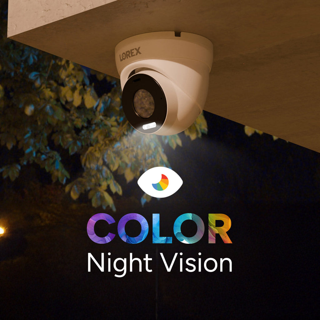 Lorex 4K 8-Ch NVR System, 4K turret cameras – view 4