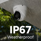 Lorex 4K 8-Ch NVR System, 4K turret cameras – view 2