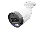 Lorex U3 2K+ PoE bullet camera with red and blue deterrence lights