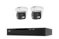 Lorex X Series 8-channel NVR system with X3 dual-lens turret cameras