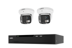 Lorex X Series 8-channel NVR system with X3 dual-lens turret cameras