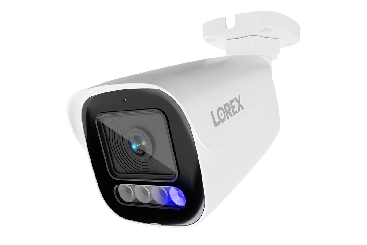 Lorex Connect X5 4K PoE bullet camera in white