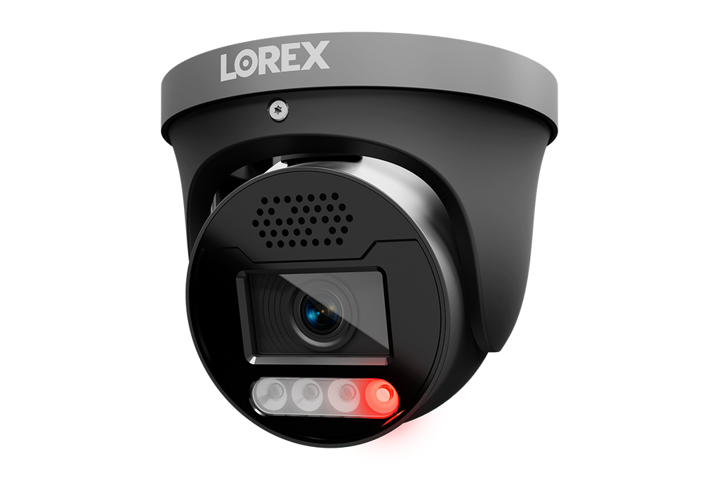 Lorex Connect X5 4K PoE turret camera in black