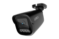 Lorex Connect X3 4K motorized varifocal PoE bullet camera with active deterrence in black