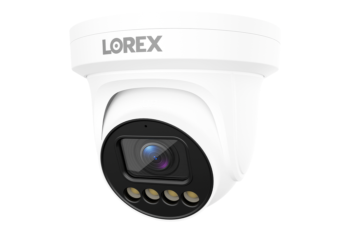Lorex Connect X3 4K motorized varifocal turret camera in white