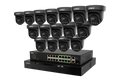 Lorex Connect X Series 4K 32-channel wired NVR system with X3 turret security cameras and 8TB storage
