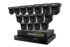 Lorex Connect X Series 4K 32-channel wired NVR system with X3 turret security cameras and 8TB storage