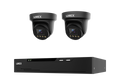 Lorex X Series 8 channel NVR system with two X3 turret cameras and a 2TB recorder