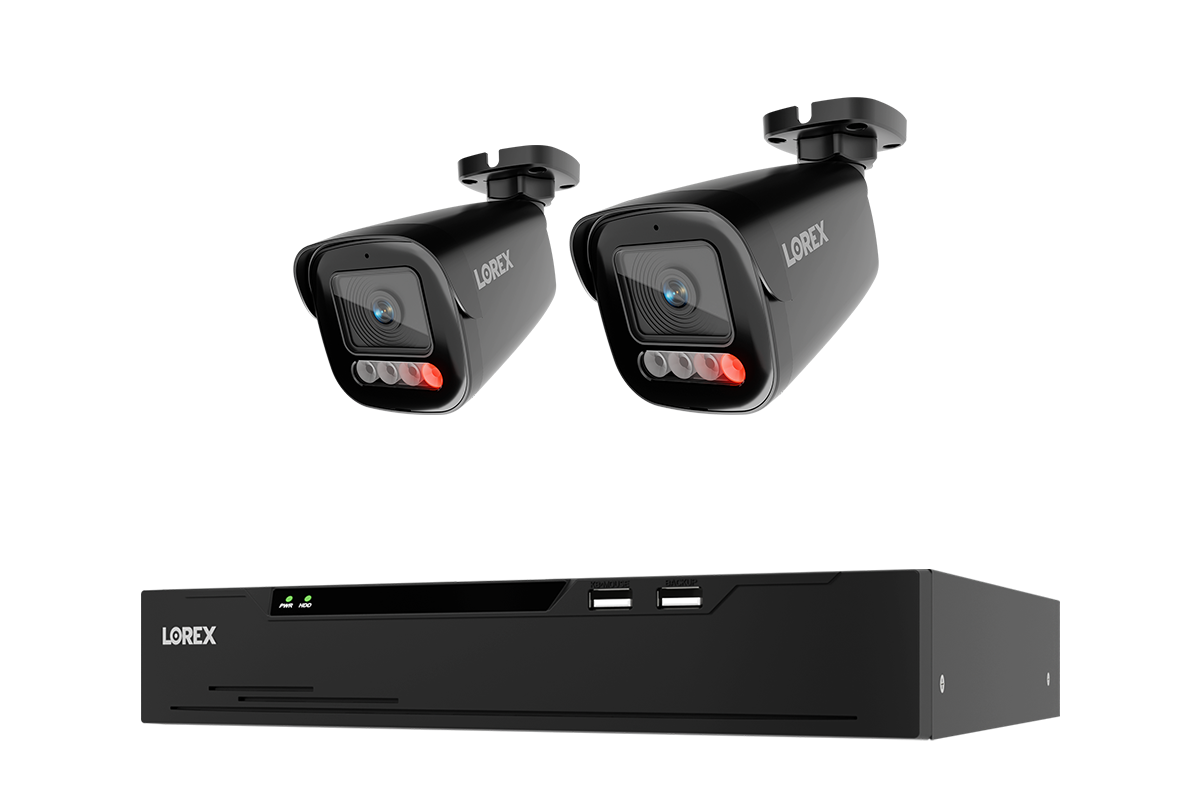 Lorex X Series 8-channel NVR system with two X5 bullet cameras and 2TB storage