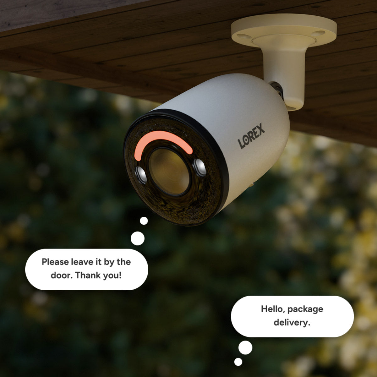 Lorex 4K+ 16-Ch NVR System, lighting bullet cameras – view 6