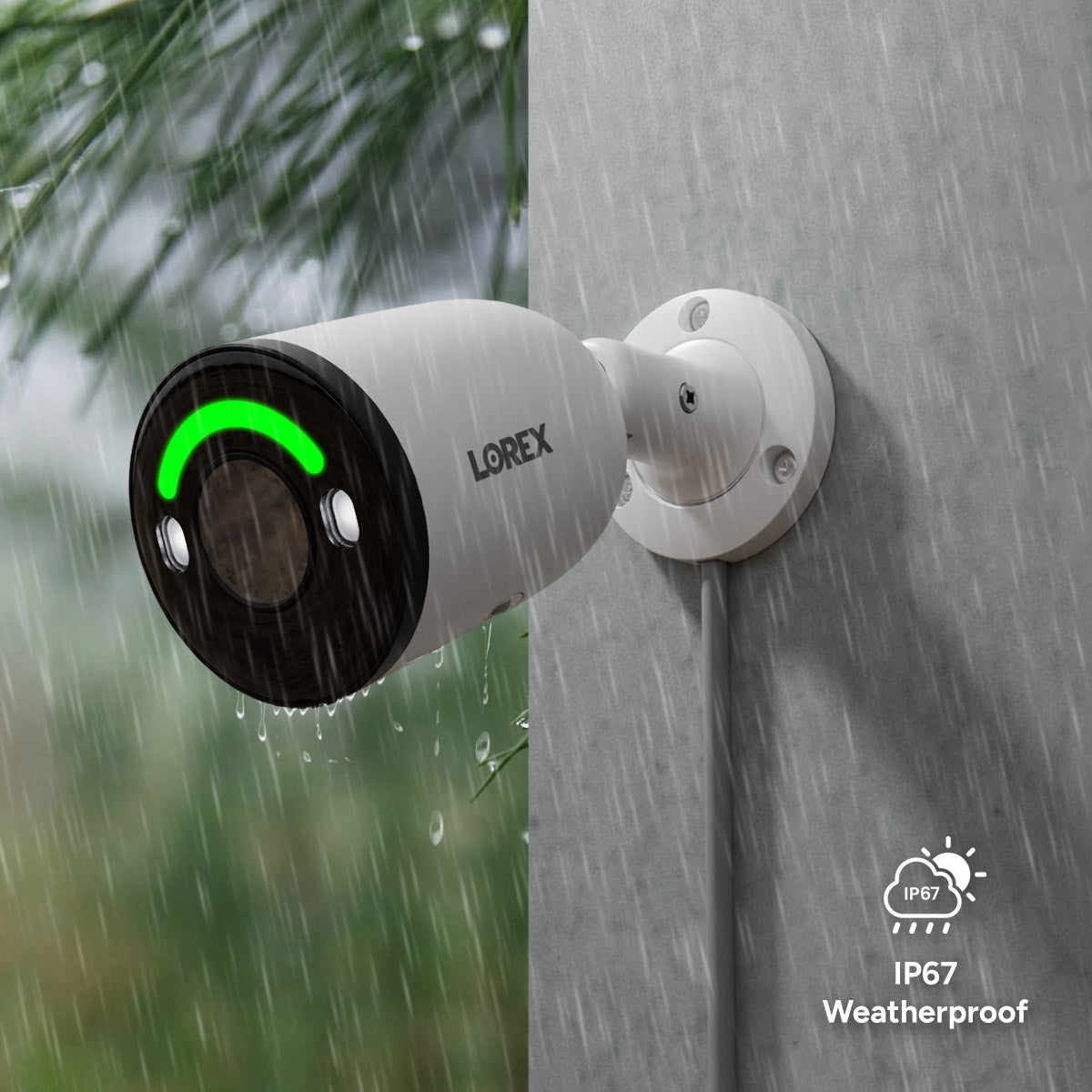 Lorex Classic 4K+ PoE AI Bullet Camera with Person & Vehicle Detection