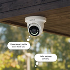 Lorex Classic 4K+ PoE AI Turret Camera, Person & Vehicle Detection – view 6
