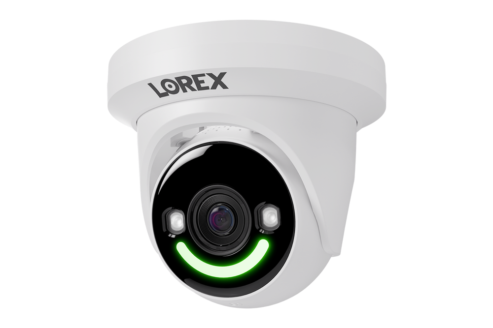 Lorex Classic 4K+ PoE AI Turret Camera, Person & Vehicle Detection