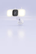 Lorex Connect 2K Floodlight Wi-Fi Security Camera with App Controlled Horizontal Pan