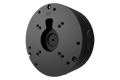 Round metal junction box for fixed lens cameras