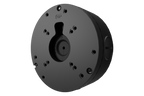 Round metal junction box for fixed lens cameras