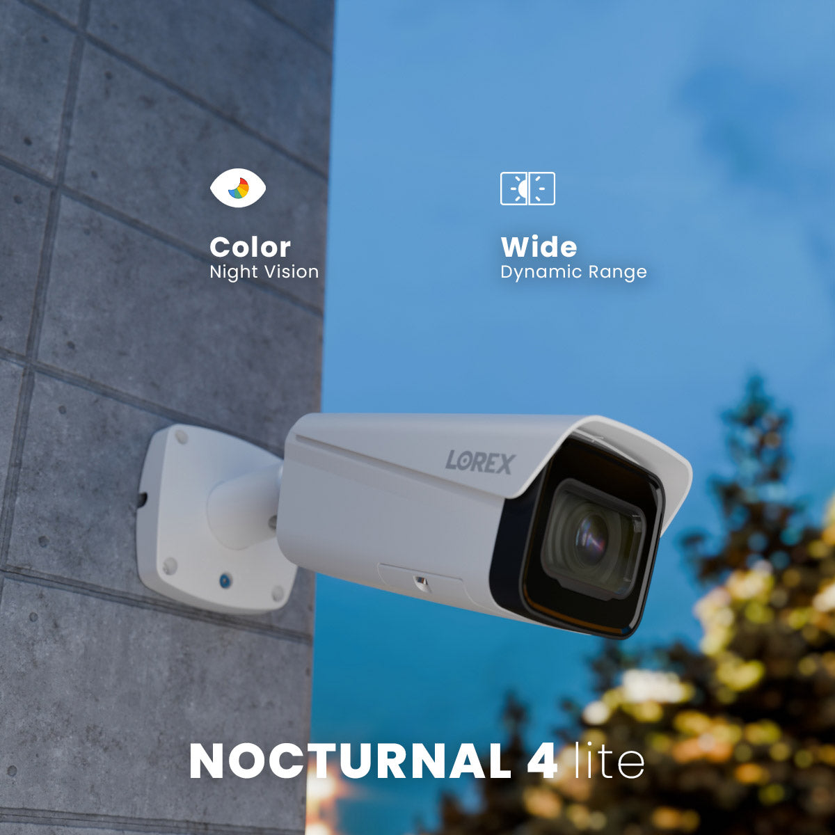 Lorex Nocturnal N4 Lite 4K IP Bullet Camera – view 4