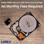 Lorex 4K+ 16-Ch NVR System, 8 PoE cameras – view 10
