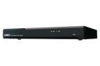 Lorex 16-channel digital video recorder front panel with green PWR and red HDD LEDs