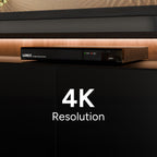 Lorex Connect TF 4K 16-channel wired DVR on a shelf with a 4K Resolution label