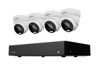Lorex 4K 8-Ch NVR System, 4K turret cameras