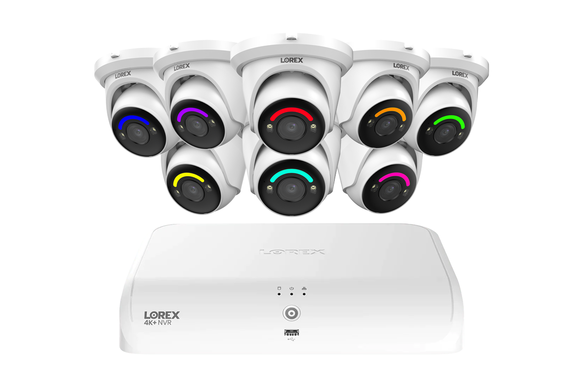 Lorex 4K+ 16-Ch NVR System, H12 turret cameras – view 8